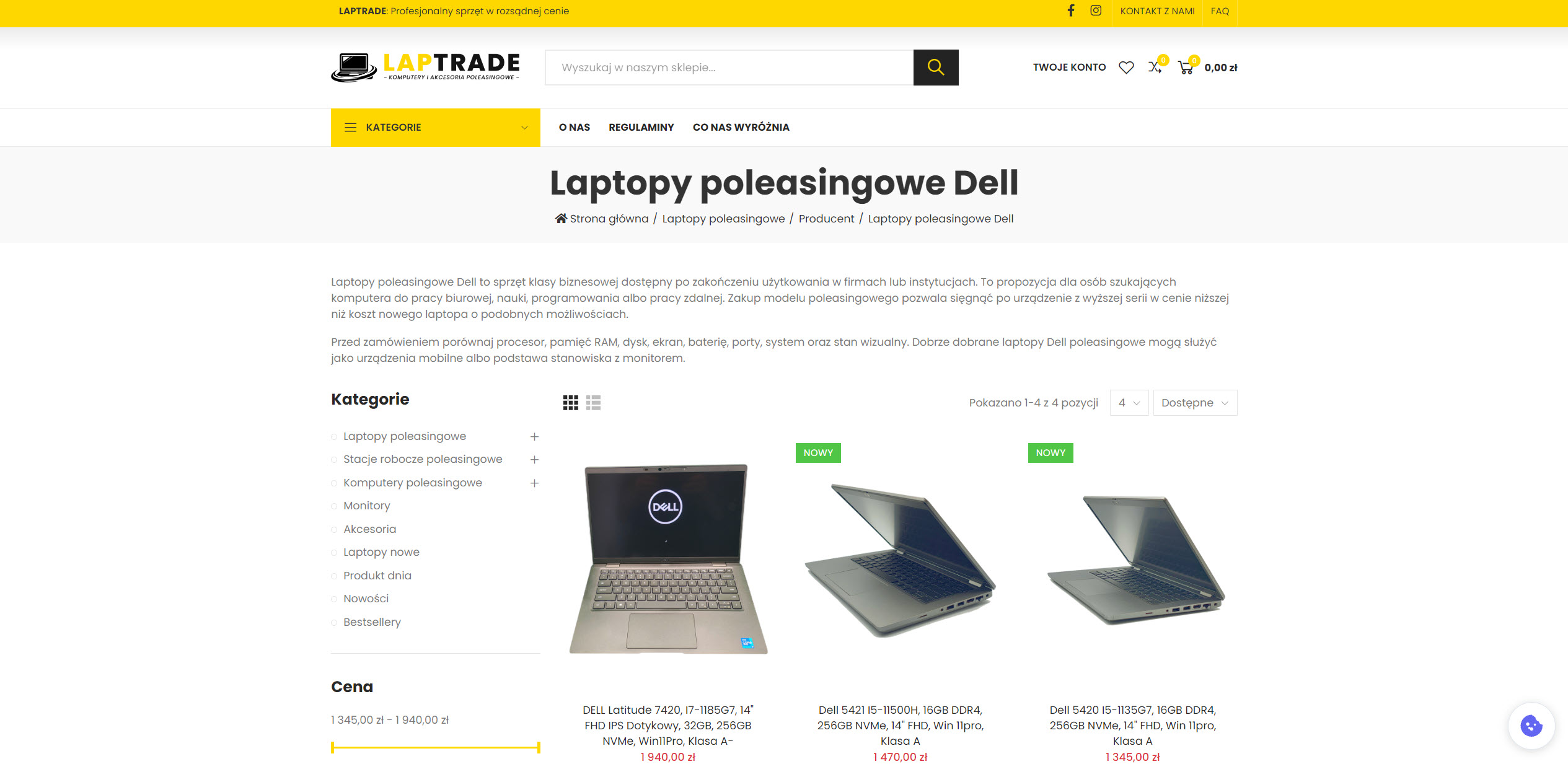 Gdzie kupować laptopy poleasingowe Dell, aby zyskać gwarancję, pewne pochodzenie i bezpieczny zwrot?