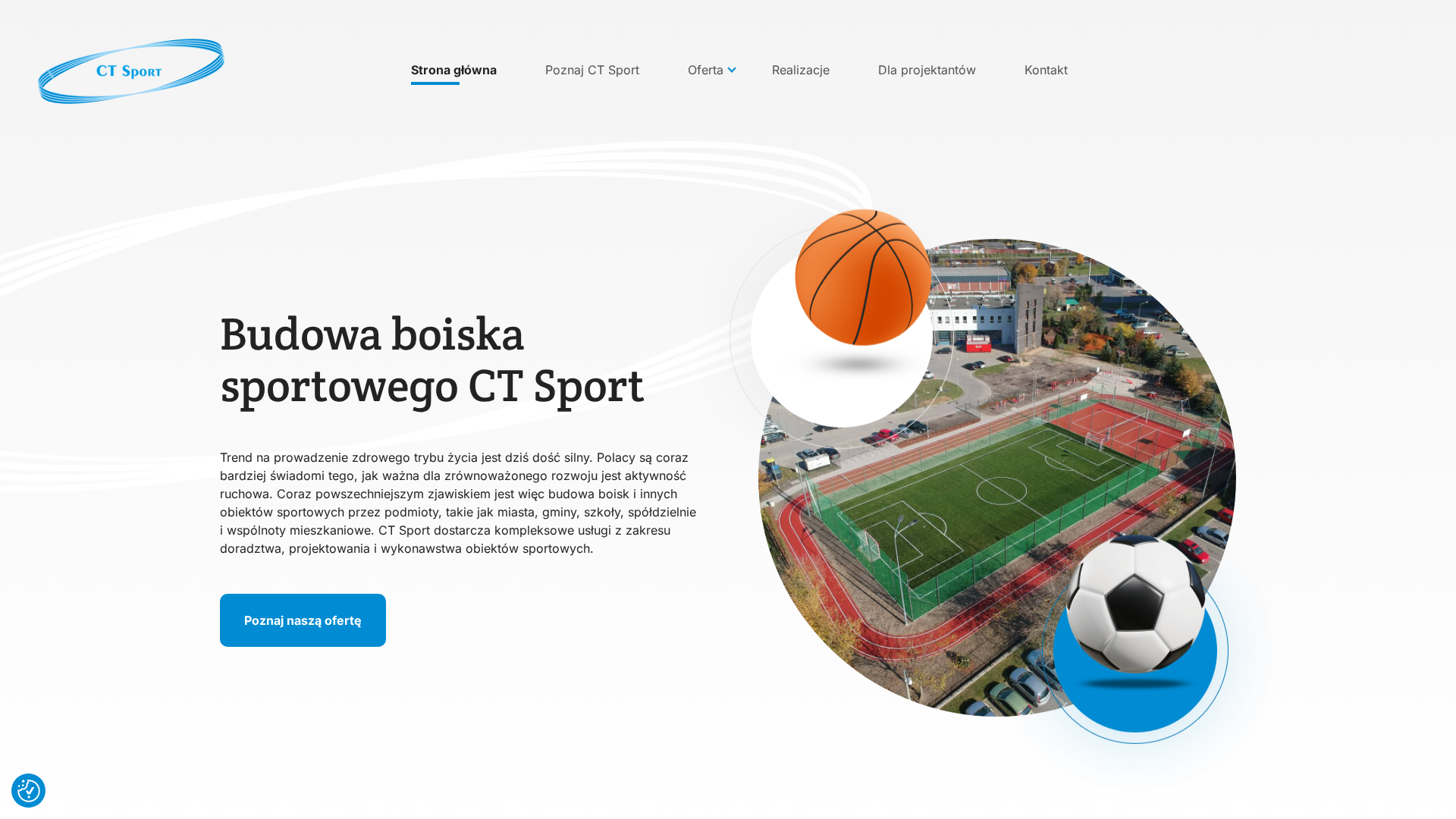 Budowa boiska - projektowanie | CT SPORT Sp. z o.o.